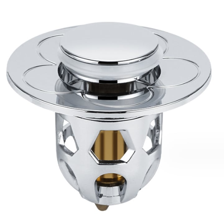 Dop pentru chiuveta, QttvbTna, Alama, 60x60x30mm