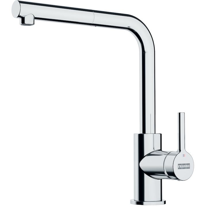 Baterie bucatarie Franke Tap Lina L Pull Out Nozzle HP, Crom