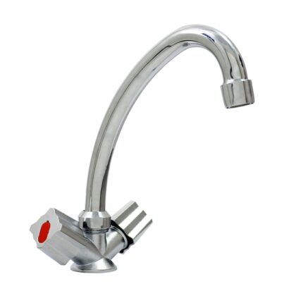 Baterie lavoar FZ374-623 FLEKO, Dublu comanda, cartus ceramic 40mm, Racorduri incluse