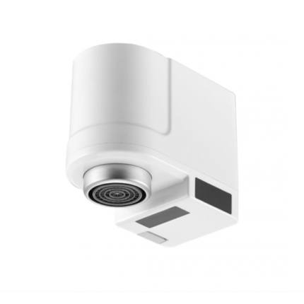 Economizor apa temporizat pentru robinet Xiaomi Xiaoda, HD-ZNJSQ-02, IPx6, Culoare Alb, cu inductie infrarosu, economisirea apei 30% anti-deversare pentru bucatarie, baie, incarcare USB, senzor fata si spate