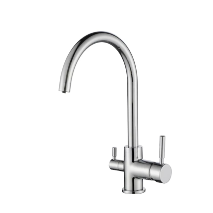 Robinet cu 3 cai de furnizare a apei, apa calda, apa rece, apa filtrata, S-020