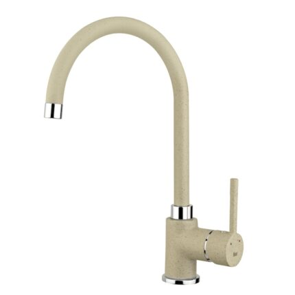 Baterie de bucatarie Teka SP 995 Granit, aerator anti-calcar, topasbeige