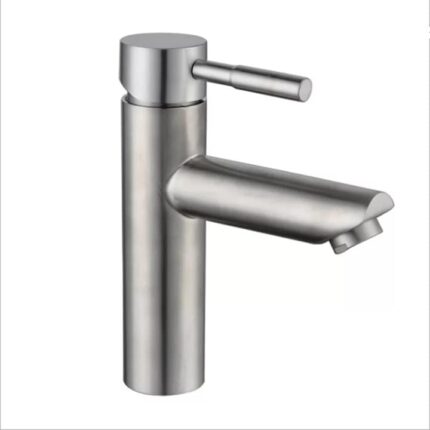 Baterie lavoar montare chiuveta baie inox satinat TRENDY S