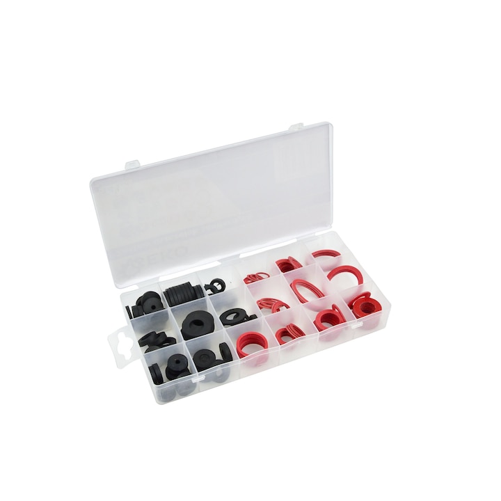 Set garnituri din cauciuc, 141 elemente, Geko G03613