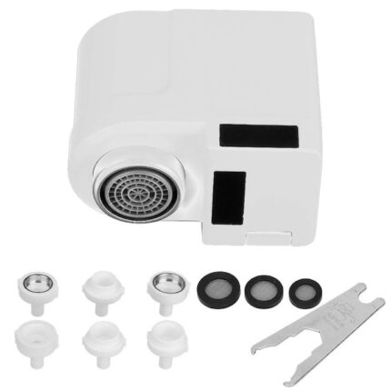 Economizor apa temporizat pentru robinet Xiaomi HD-ZNJSQ-02, Senzori Smart, IPx6, Alb