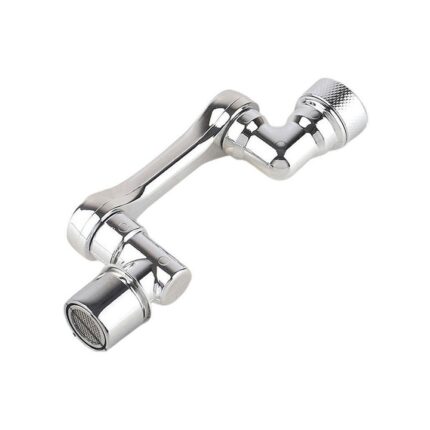 Extensor robinet pivotant, Alama, Rotatie 1080°, 2 moduri, Argintiu