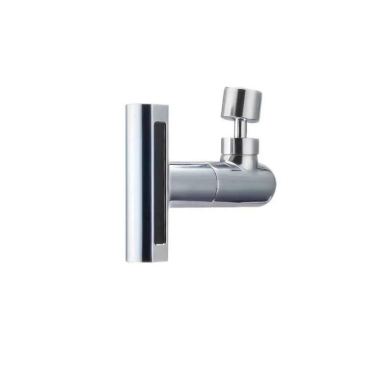 Adaptor pentru Robinet Baterie Chiuveta Baie sau Bucatarie cu Brat Pivotant Rotativ, 3 Moduri de Functionare cu Economizor Apa Integrat, PVC, ORIGINAL DEALS