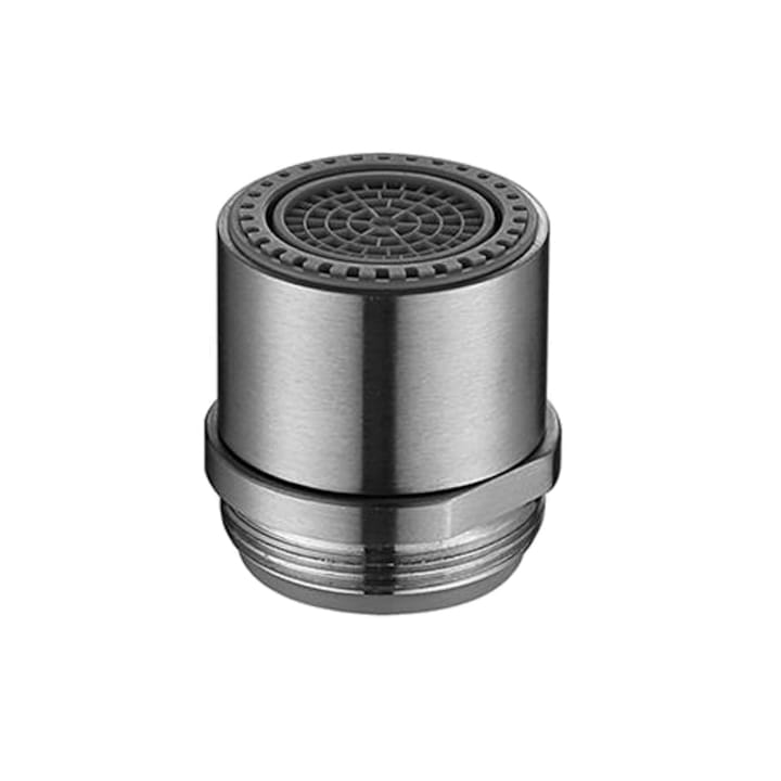 Aerator apa Topaqua® SK-SU806, functie economizor, filtrare, miez ceramic, doua moduri dus/bule, dimensiune M24 tata, debit 4.5 L/min, argintiu