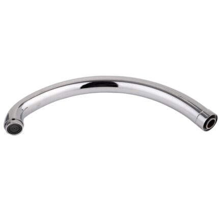 Pipa baterie lebada, crom lucios