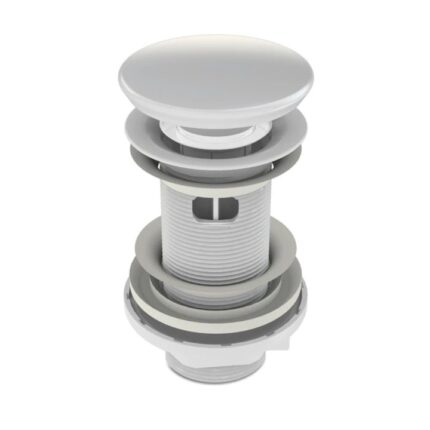 Ventil quick clack cu preaplin pentru lavoar, 100, 1''1/4, alb, Wirquin, 30950182