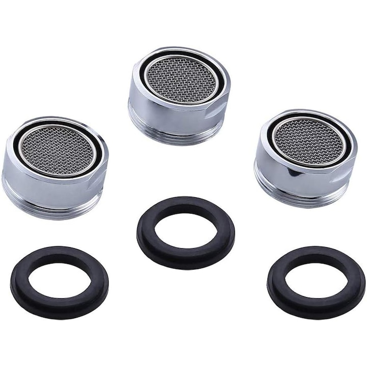 Set 3 duze, Inox, 22mm, Argintiu