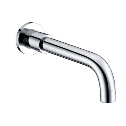 Pipa pentru baterie lavoar sau cada, incastrata, montaj in perete 20 cm, model rotund