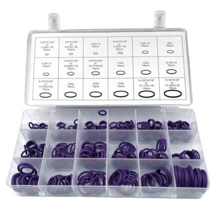 Kit garnituri inel O, Cauciuc, Violet