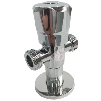 Robinet coltar cu rozeta, Radinavico, 1/2'x1/2"x1/2"