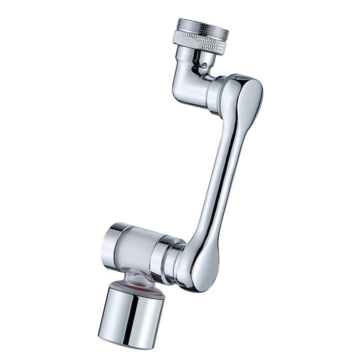 Extensor de aerator pentru robinet, Argintiu
