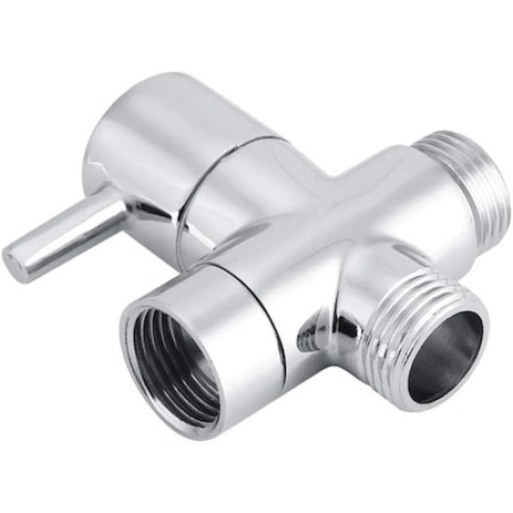 Adaptor baterie dus, Alama, 3 cai, Crom