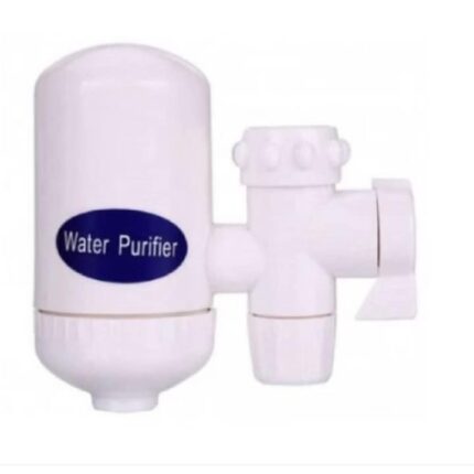 Set Filtru pentru apa curenta Water Purifier, tip robinet, carbune activ si 2 cartuse rezerva, U.A