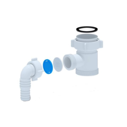 Racord cu sifon masina de spalat 1,1/2″ x 1,1/2″ Hypo