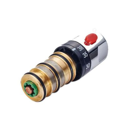 Cartus termostatic pentru cada/dus, Metal/Alama, Auriu