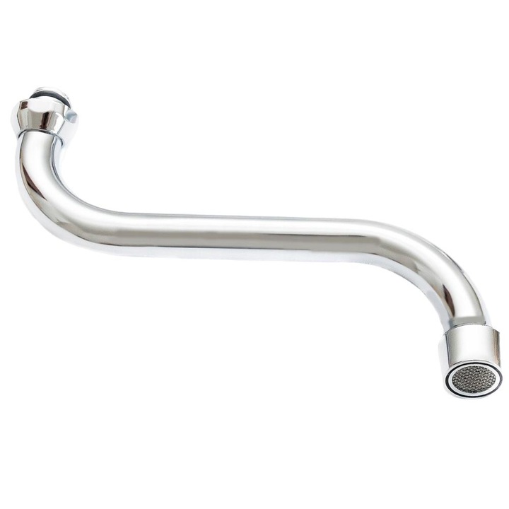 Teava de scurgere, Aquaparts, Inox, 3/4", Crom