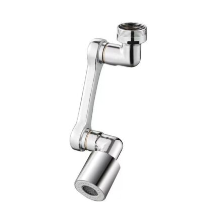 Adaptor pentru robinet universal si flexibil cu rotire de 1080 grade