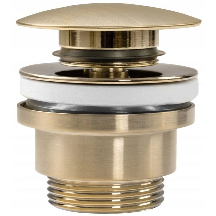 Ventil lavoar Universal, Casalena, Click-Clack, Alama, 45 mm, Auriu Mat