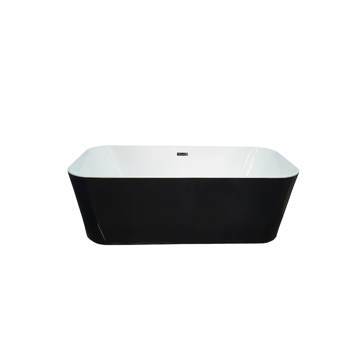 Cada Baie Freestanding HUIDA RECTANGLE BLACK 1700