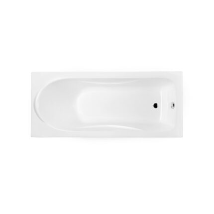 Cada de baie SARA Fibrex, 150x70, cu suport metalic reglabil, acril, 155 l