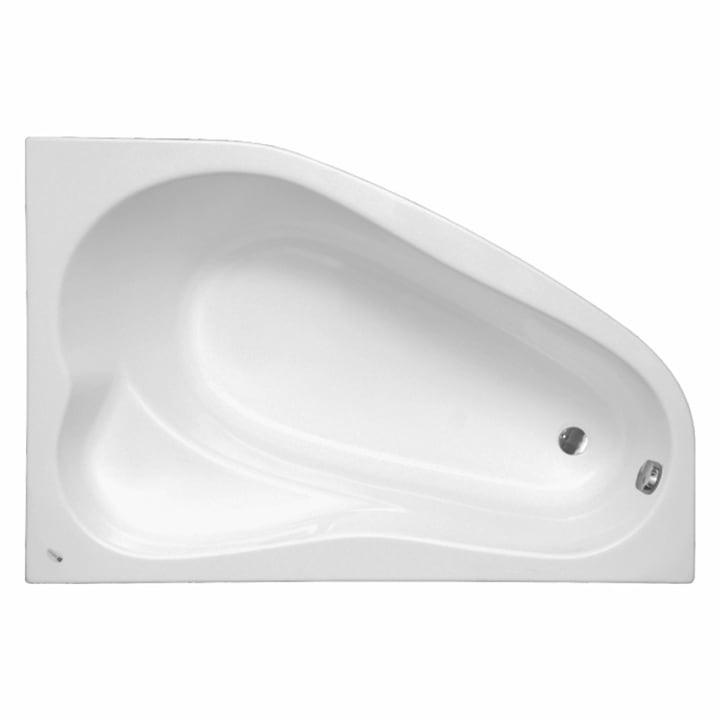 Cada baie de colt, Belform Mistika, acril, 150 x 100 x 62 cm, stanga