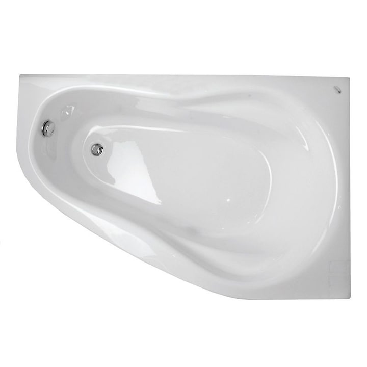 Cada baie de colt, Belform Melancholia, acril, 150 x 100 x 62cm, stanga