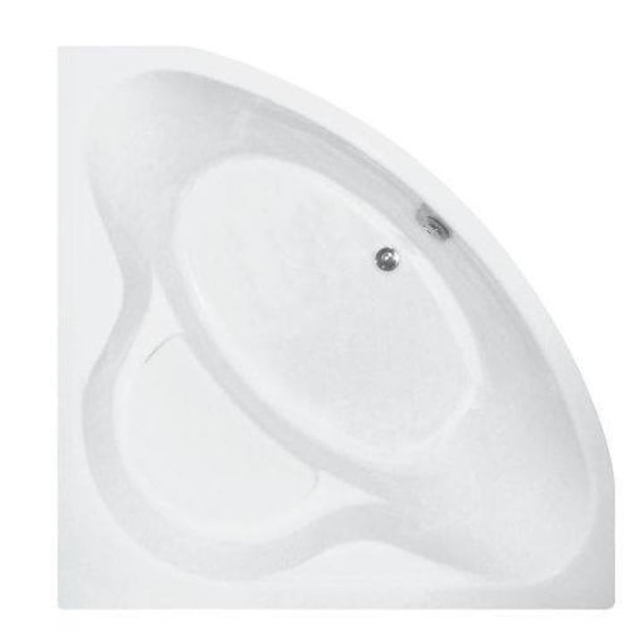 Cada baie de colt, acril, belform alma, 140 x 140 xh45/62cm