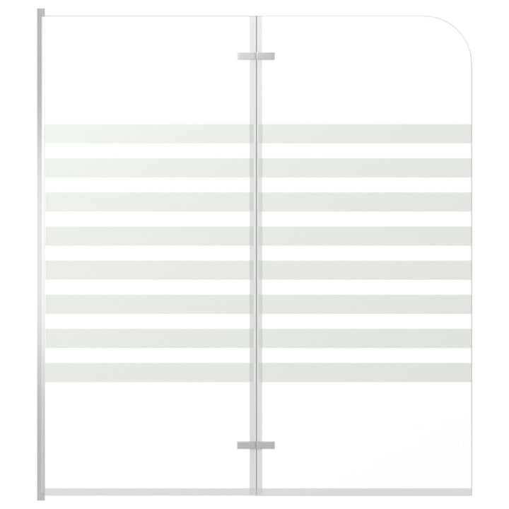 Paravan de dus, Zakito Europe, sticla securizata, profil aluminiu, pliabil, transparent, 120x140cm