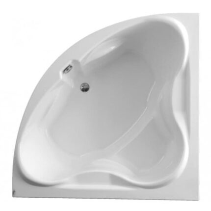 Pachet Cada de colt laturi egale Fibrex VENUS 140x140x43 cm, Masca frontala, Suport metalic regabil, Sifon automat, Acril