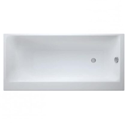 Cada de baie Cersanit Smart 160x80 cm, sifon dreapta +set picioare inclus
