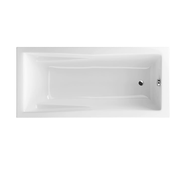 Cada Arkadia 160x75 cu sifon si picioare metalice Radaway