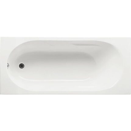 Cada de Baie Rectangulara Roca Tazia, 160x70x41 cm, Acril, A248396000, Alb