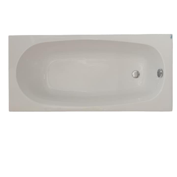 Suport metalic regabil Pachet Cada de baie dreptunghiulara Fibrex ANCA 170x70x38 cm, Masca frontala, Suport metalic regabil, Sifon automat, Acril