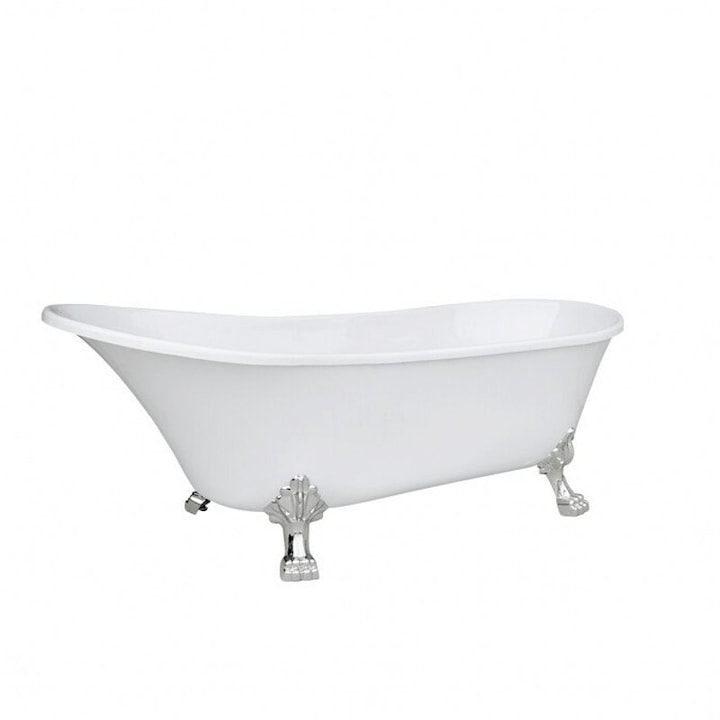 Cada de baie Indes 150cm, Izolare termica, Freestanding, Acril sanitar, Alb Lucios