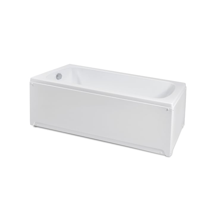 Cada baie 1700x700 TEMPO echipata cu masca frontala, suport cadru H si sifon automat