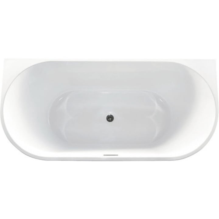 Cada Baie Dreptunghiulara Freestanding Linea Combine, Acril, 150x80 cm, 300 l, Alb