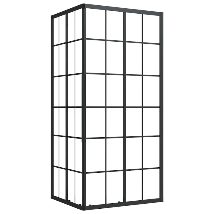 Cabina de dus vidaXL, Sticla, 90 x 70 x 180 cm, 150771
