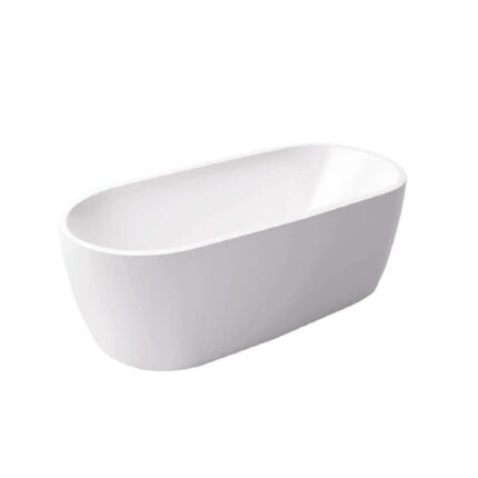 Cada de baie EGO-Adelyn, freestanding, izolare termica, 170x80 cm, Alb, Acril sanitar