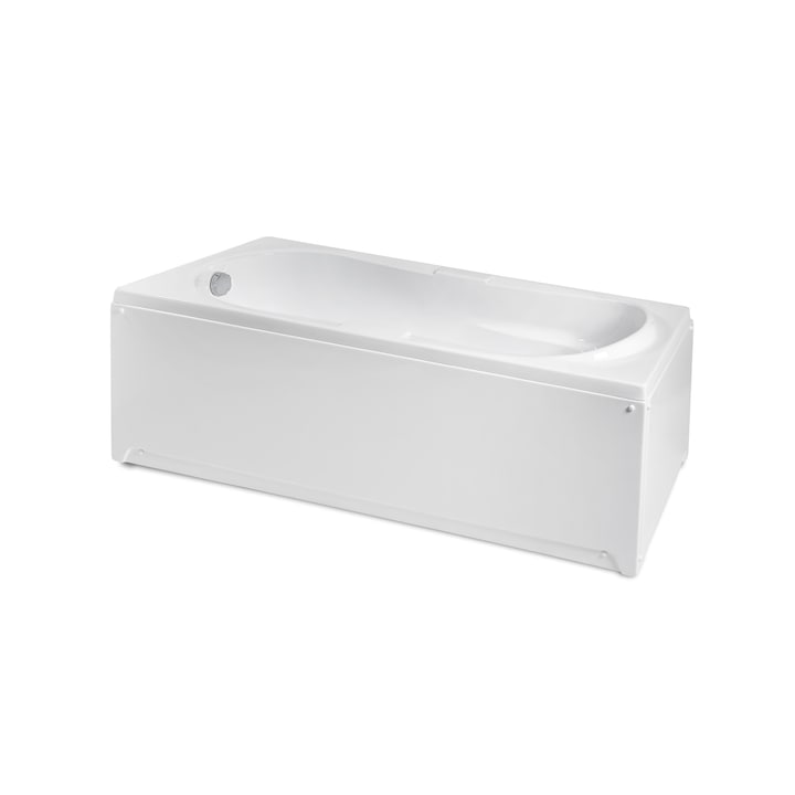 Cada baie 1500x750 VENUS echipata cu masca frontala, suport cadru H si sifon automat