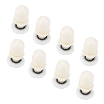 Set 8 role pentru usi, KkvoGmle, Plastic, Alb