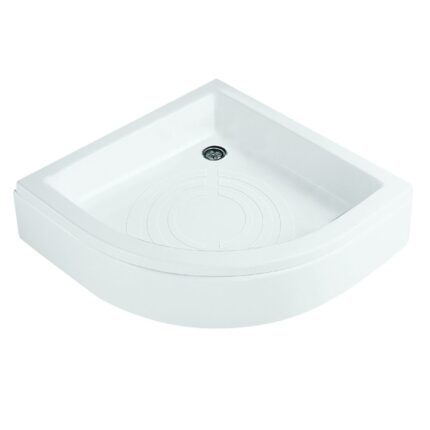 Cadita dus semirotunda, acril, belform rondo, 80 x 80 x 15 cm