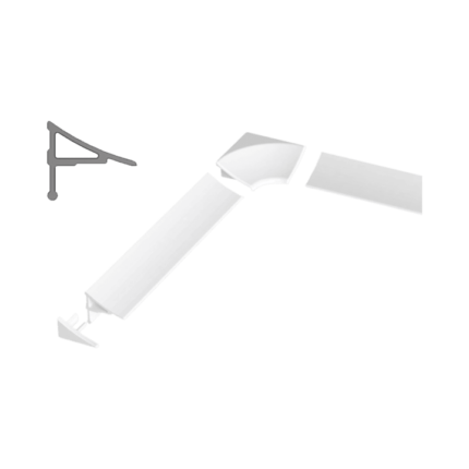 Profil etansare cada, Ravak, 110 cm, Alb