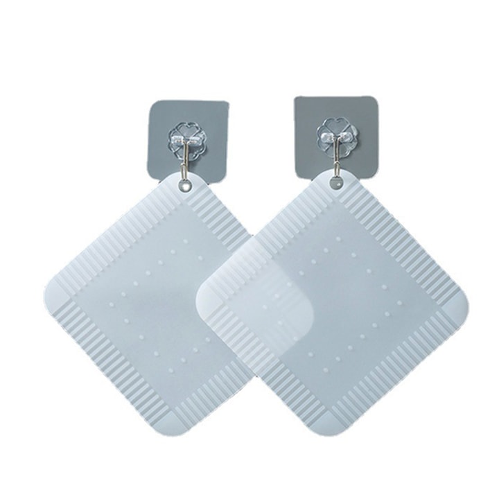 Capac patrat pentru scurgere, Tovbmup, silicon, cu ventuza