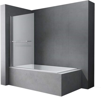 Paravan cada EGO-1121, sticla securizata, Transparent, 94x140 cm, tratament Nano Easy Clean