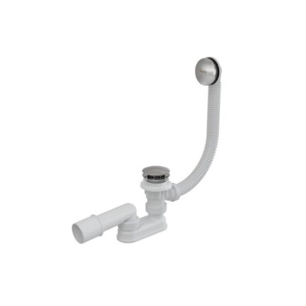 Sifon de scurgere cu preaplin pentru cazi, Ravak, 570 ClikClack R/R, cromat