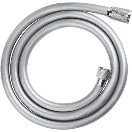 Furtun dus Grohe SilverFlex 28151002, 1/2'' x 1/2'', universal, 1.5 m, anti-rasucire, crom